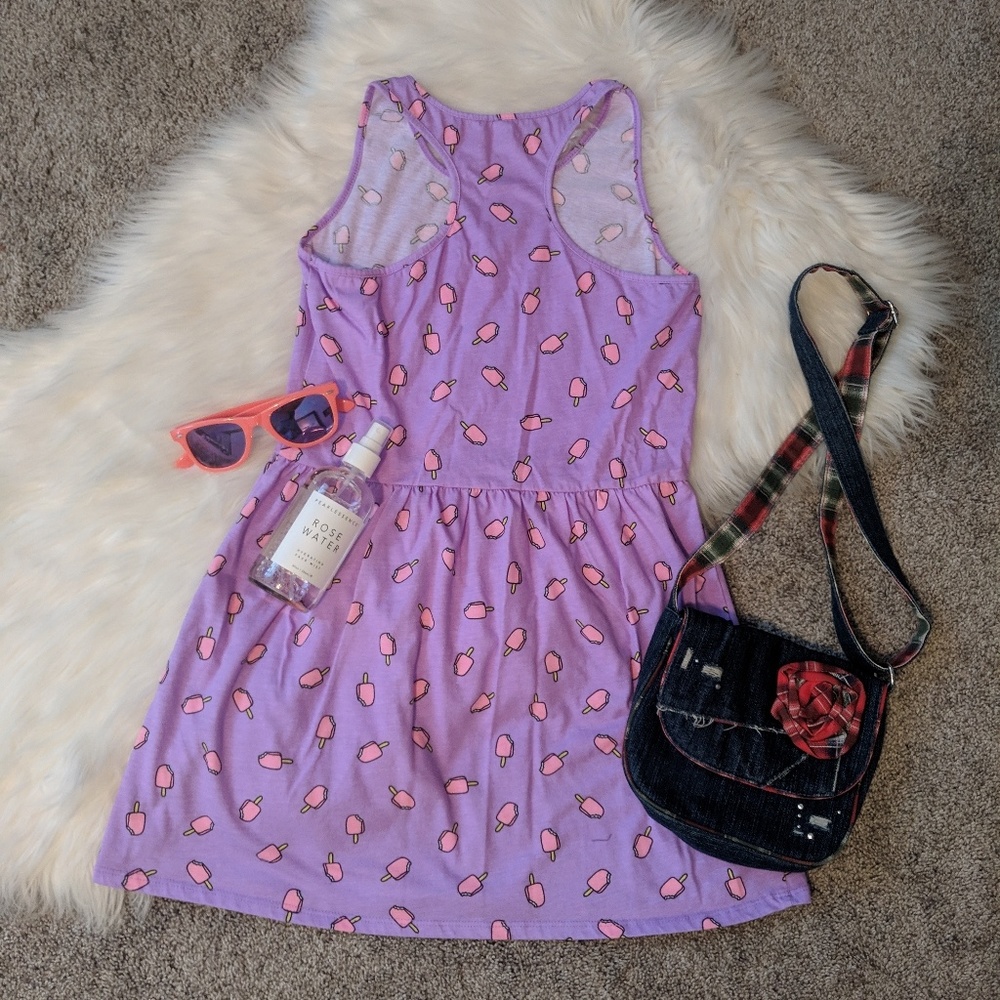 Piper | purple popsicle sleeveless sun dress - Picture 8 of 8